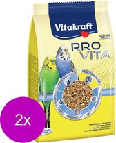 Vitakraft Pro Vita Perruche - Nourriture pour oiseaux - 2 x 800 g