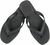 Sarraizienne teenslipper zwart/zwart 40