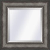 Moderne Klassieke spiegel Lille Donker Tin large 73mm            Buitenmaat 45x136cm