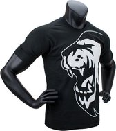 Super Pro T-Shirt S.P. Logo Zwart/Wit Extra Large