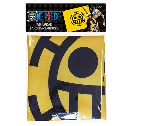 drapeau one piece trafalgar law 50 x 60 