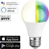 Silvergear WiFi Smart LED Lampen E27 - 1 stuks - 10W - 800L, 2700K - Google Home en Amazon Alexa