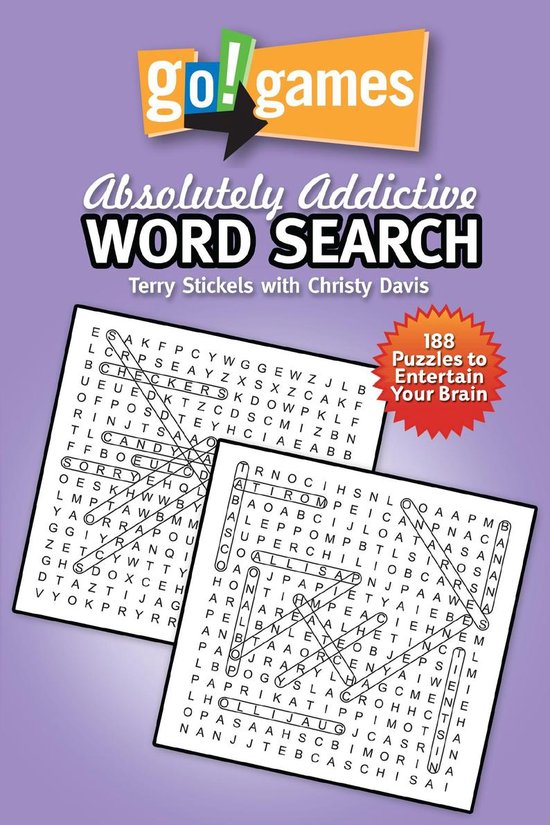 Go!Games Absolutely Addictive Word Search, Terry Stickels