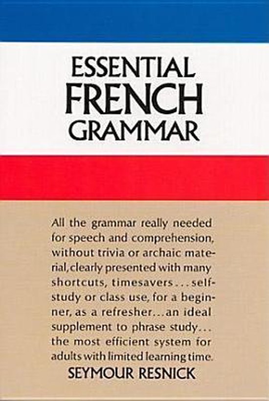Essential French Grammar - cover