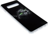ADEL Siliconen Back Cover Hoesje Geschikt voor Samsung Galaxy S10 Plus - Katten