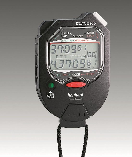 Foto: Hanhart electronische stopwatch delta 245 1946 00 1 100 sec 