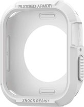 Spigen Apple Watch 4 (44mm) Rugged Armor Hoesje - Wit
