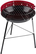 2 st - Bbq Collection Houtskoolbarbecue - 33 cm - Rood - Heble - dagaanbieding - aanbiedingen