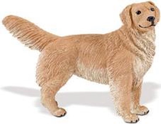 bijl Thuisland trimmen Plastic Golden Retriever speelgoed hond 11 cm | bol.com