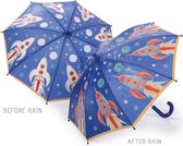 Floss & Rock Raket - Paraplu - Verandert van kleur!