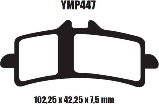 Plaquettes de frein moto avant Husqvarna Nuda 900 R 2012-2013 900R YMP447 plaquette de frein frein avant