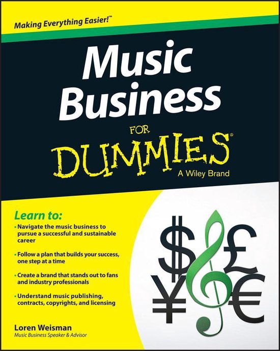 Music Business For Dummies - cover