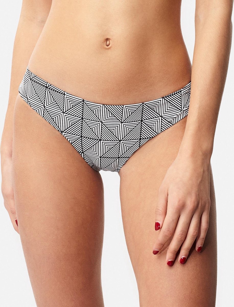 O’Neill Bikinibroekje Hipster cheeky bottom Aop W/ 44 Zwart