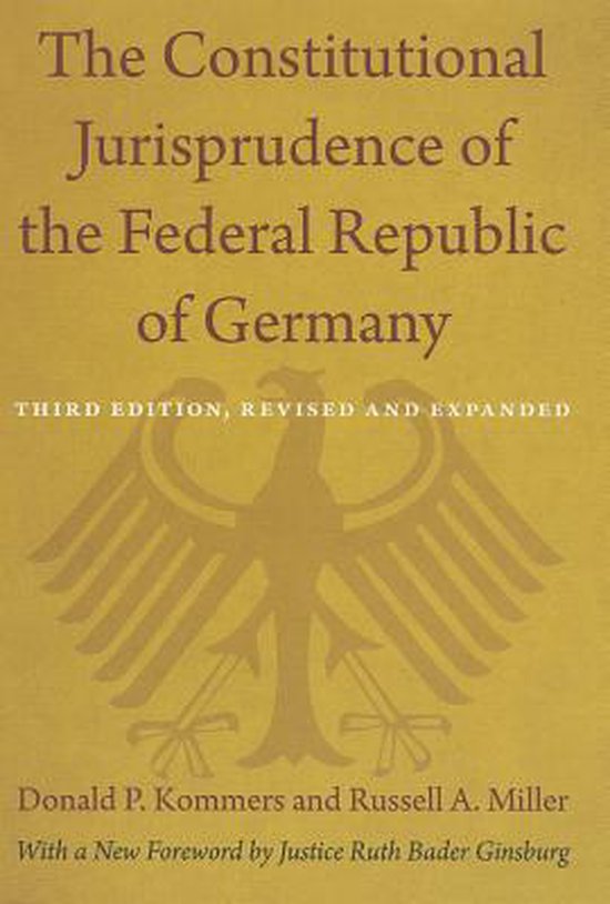 The Constitutional Jurisprudence of the Federal Republic of  ... - cover