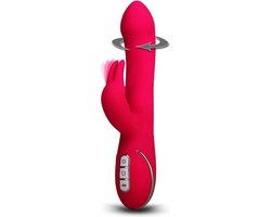 Vibe Couture – Rabbit Esquire Bunny Vibrator met Dubbele Motor voor Rotatie en Vibratie – 22 cm – Roze