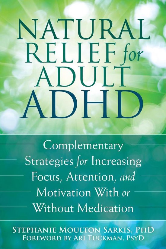 Natural Relief for Adult ADHD - cover