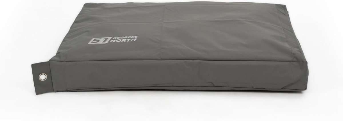 51Degrees North Storm Hondenkussen - L - Licht Grijs - 115 x 80 x 15 cm