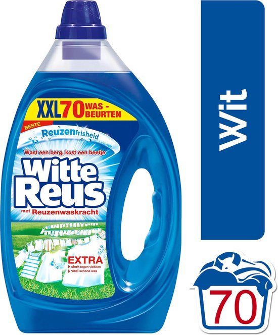 Witte Reus Gel Vloeibaar Wasmiddel Witte