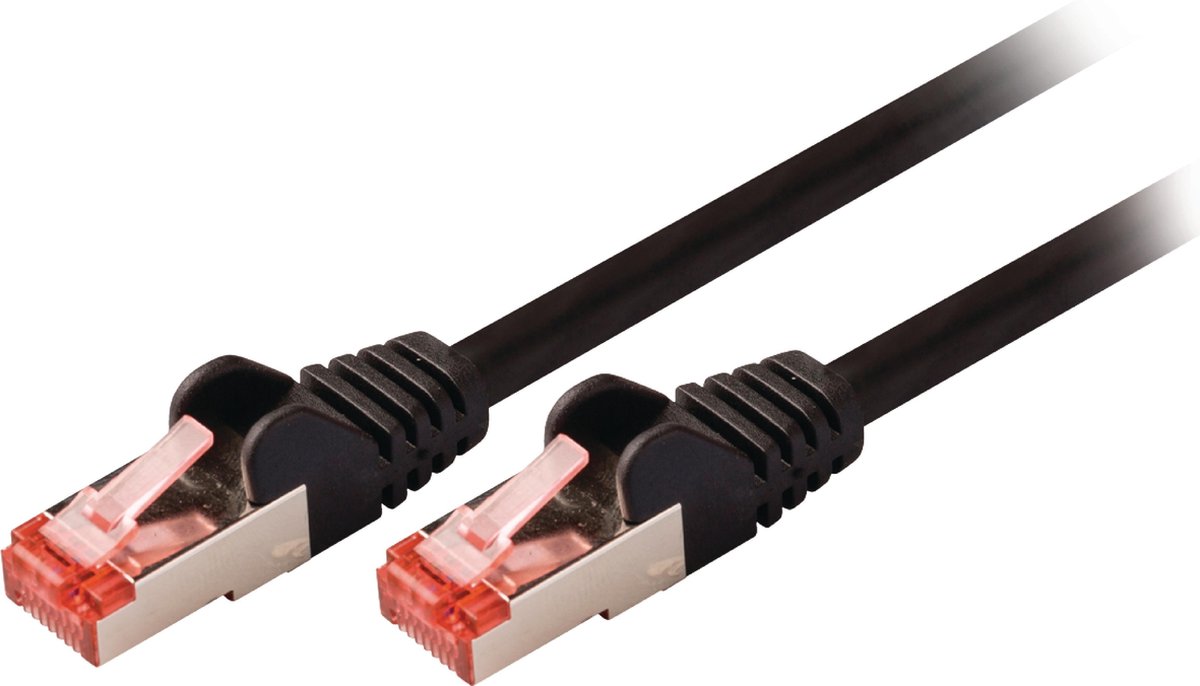 Valueline S/FTP netwerkkabel zwart - CAT6 / LSZH - 5 meter