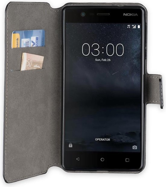 tafereel oosters rooster Nokia 3 Hoesje Bookstyle Y Wallet Case Zwart | bol.com