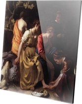 Diana en haar Nimfen | Johannes Vermeer | Plexiglas | Wanddecoratie | 60CM X 60CM | Schilderij