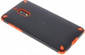 Nokia rugged impact back case - oranje - voor Nokia 6
