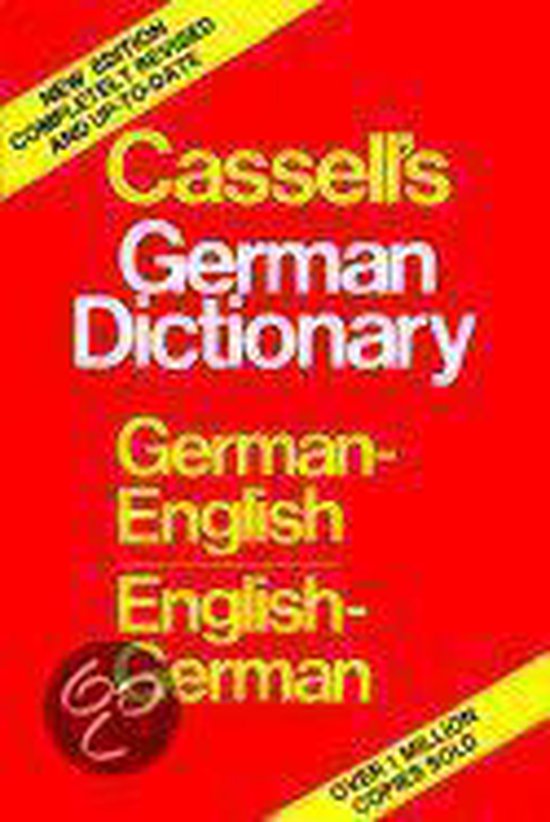 Cassells' German and English Dictionary, Harold T Betteridge 9780025229204 Boeken bol