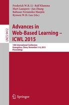 Lecture Notes in Computer Science 9412 - Advances in Web-Based Learning -- ICWL 2015