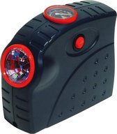 Carpoint Compacte Luchtcompressor Zaklamp 12 Volt 10 Bar Zwart
