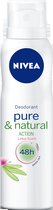 Nivea Deodorant Spray 150 ml Pure & Natural Lotus