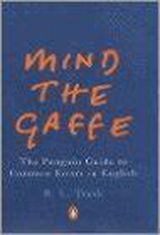 Mind the Gaffe - cover