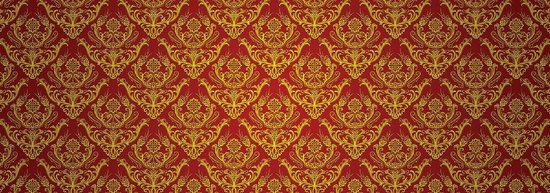 Papier peint Abstrait intissé | Rouge | GRAND 832x254cm