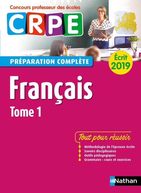 Français - Tome 1 - Ecrit 2019 - Préparation complète - C ... - cover