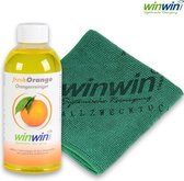 winwinCLEAN fresh Orange 500ml(concentraat) + Multifuncionele Doek, vetoplosser