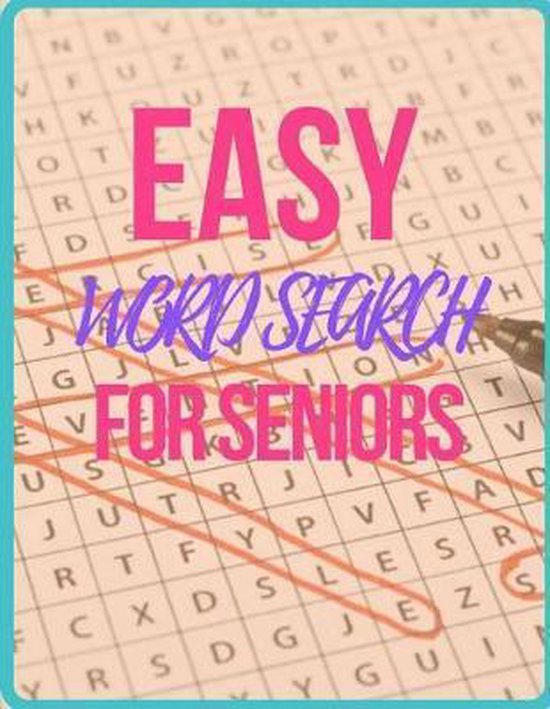 Easy Word Search For Seniors, Luaia P Bnnoona 9781099816550 Boeken