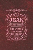Vintage Jean Limited Edition the Woman the Myth the Legend