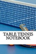 Table Tennis Notebook