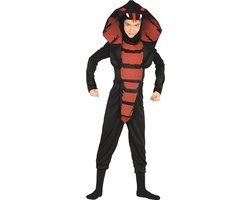 Cobra ninja slangen kostuum voor jongens - dierenpak - halloween/carnaval 140/152