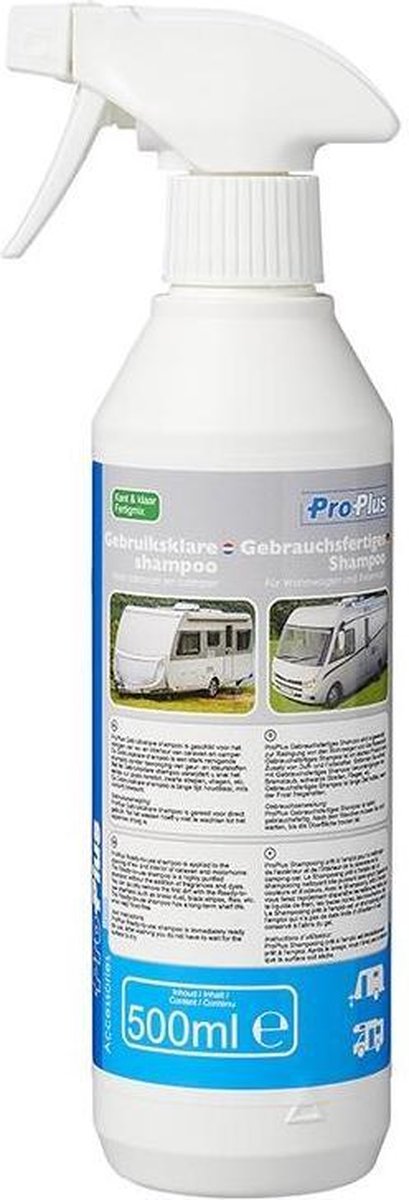 ProPlus Gebruiksklare shampoo voor caravan en camper - 500 ml - krachtige reiniging van ProPlus — afbeelding 2