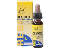 Bach rescue druppels nacht - 10 ml - Voedingssupplement