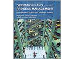 Omslag van Operations And Process Management