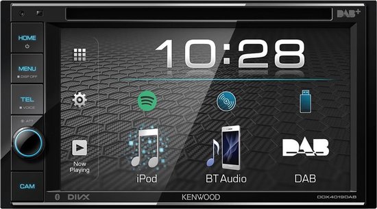 Kenwood DDX4019DAB - Multimedia autoradio met DAB+ (2-DIN) | bol.com