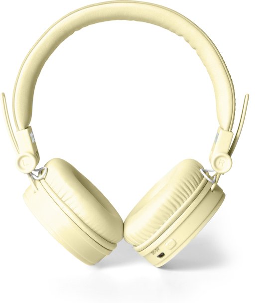 Fresh 'n Rebel BT Wireless Headphone - on-ear - Buttercup - Geel