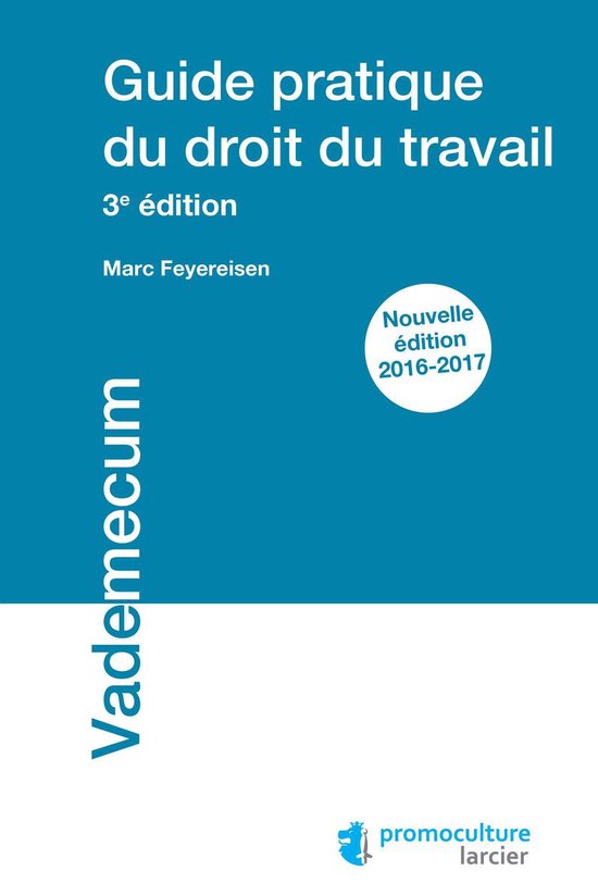 Vademecum - Guide pratique du droit du travail - cover