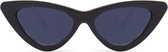 Hidzo Zonnebril Cat Eye Zwart - UV 400 - In brillenkoker
