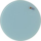 NAGA Rond magnetisch glasbord Dove 25 cm diameter