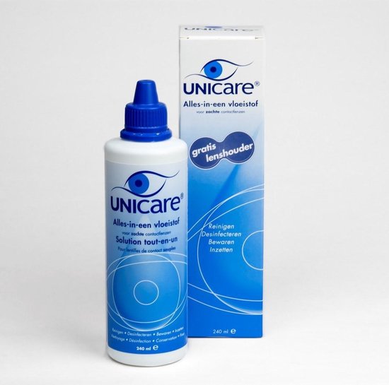 Forfait Unicare 3 mois + 2,00 - 6 lentilles mensuelles + 3 flacons de solution de lentilles - forfait de réduction