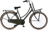 Nogan Vintage N3 - Transportfiets - Damesfiets - 28 inch / 57 cm - 3 versnellingen - Leger Groen