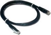 MCL Cable RJ45 Cat6 1.0 m Black netwerkkabel 1 m Zwart