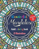 Wonderful Mandalas 2 - Adult coloring book